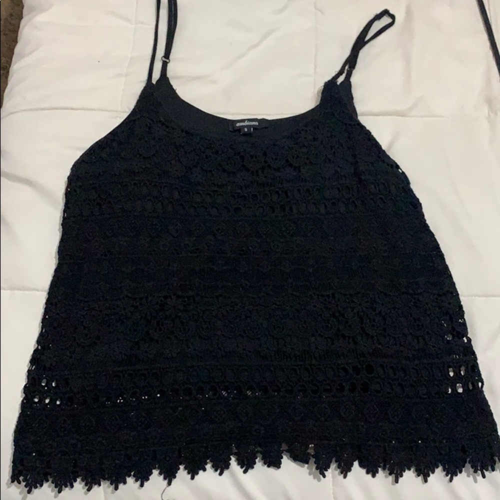 Black Lace Tank